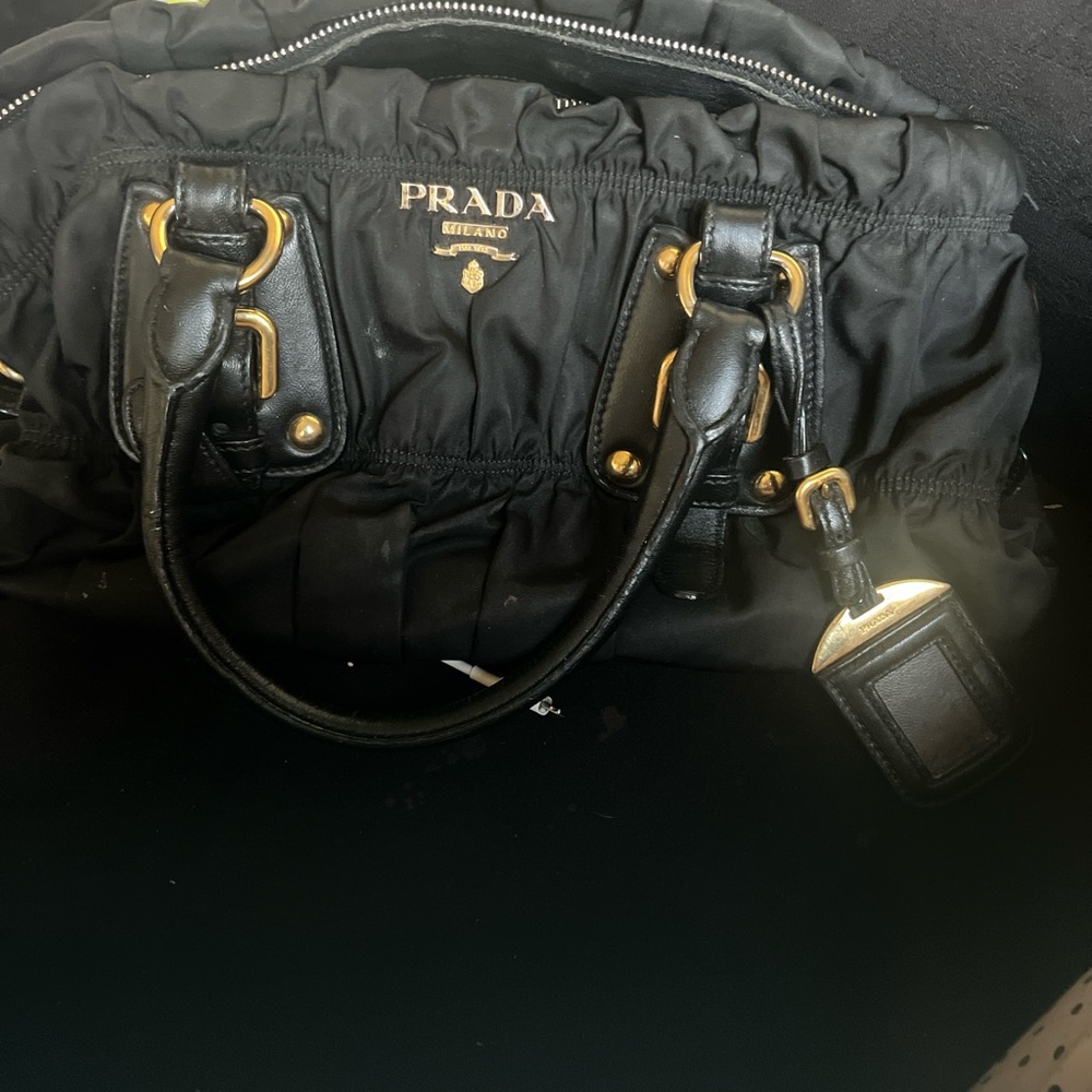 Prada Black Tessuto Nylon Bag